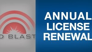 3D Blast Annual License Renewal